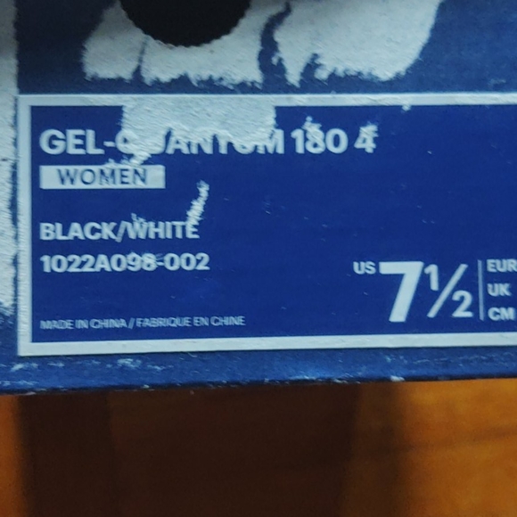 ASICS GEL QAUNTOM 180 - Picture 6 of 8